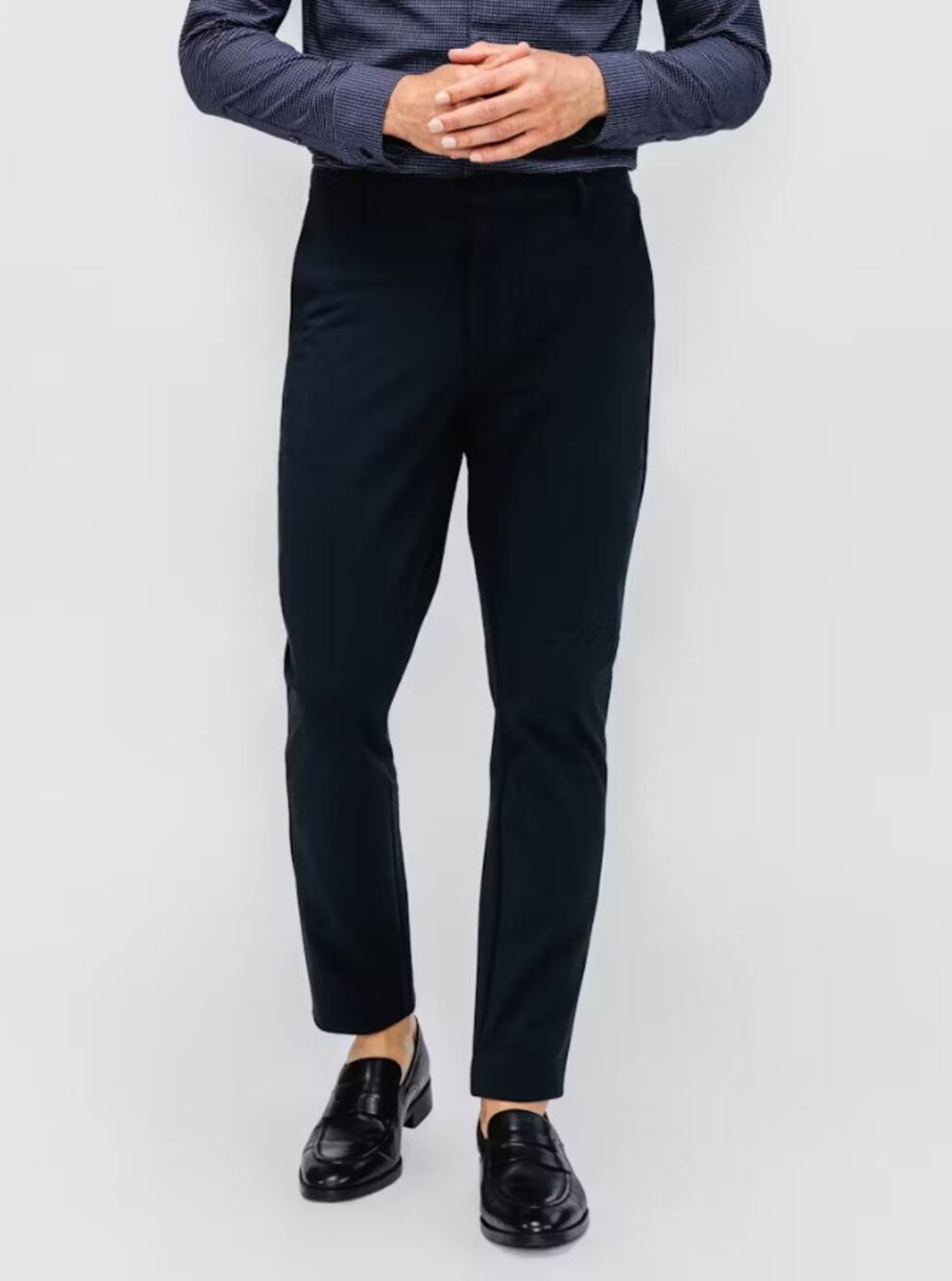 MINISTRY OF SUPPLY Men's Kinetic Tech Pants 40x36 Navy Blue Straight Slim NWT